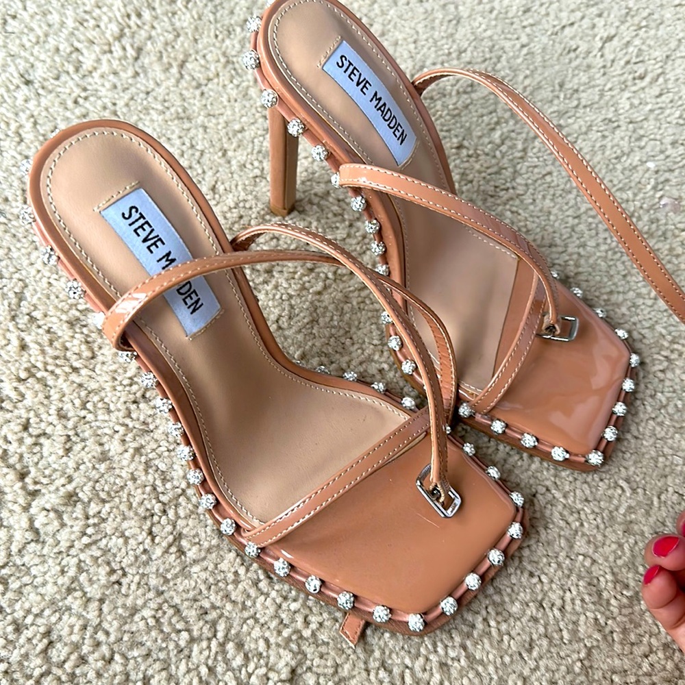 Steve Madden ankle strap heels